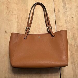 Tory Burch Purse, brown leather, good used condition